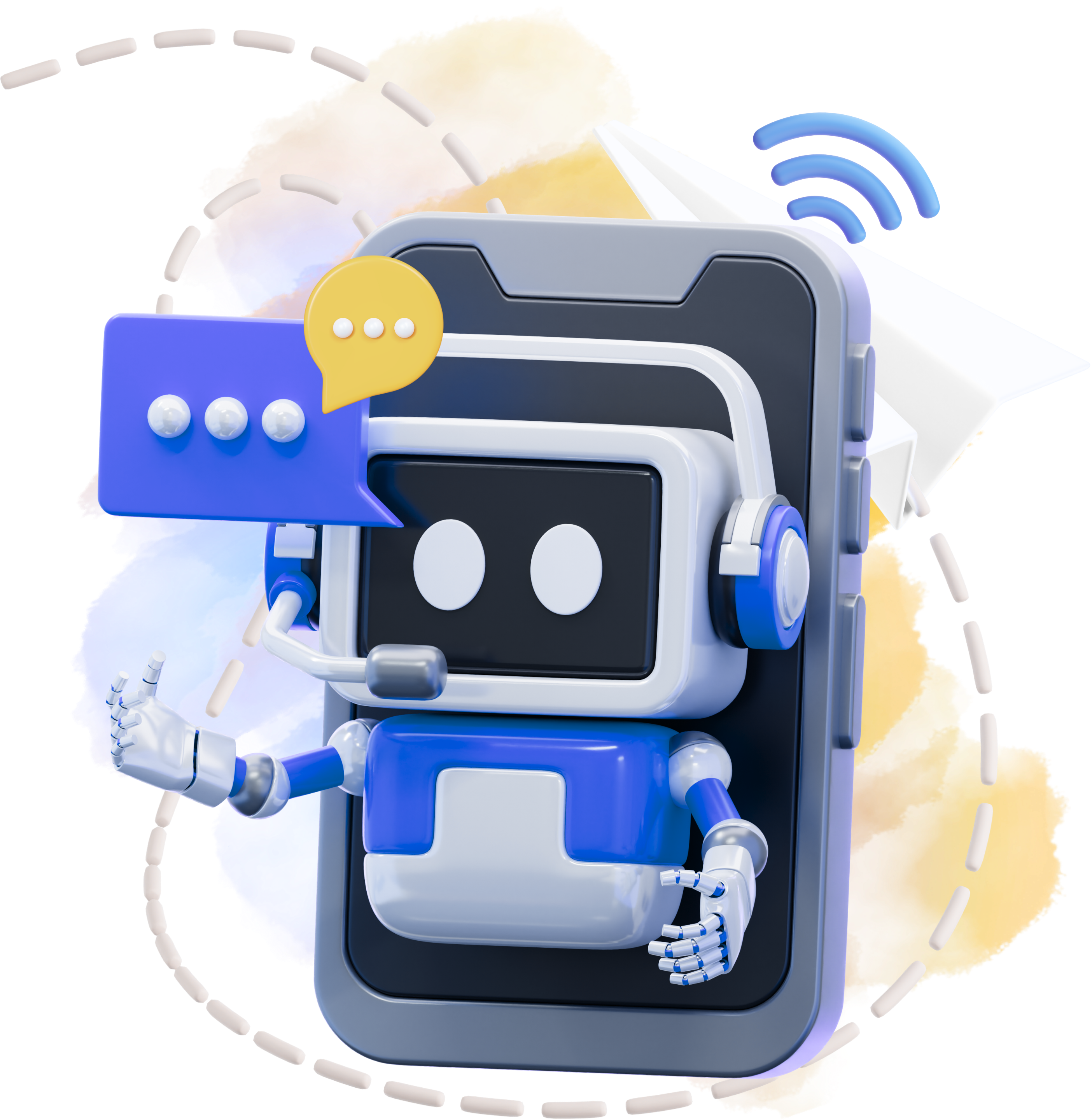 Robot Telepon